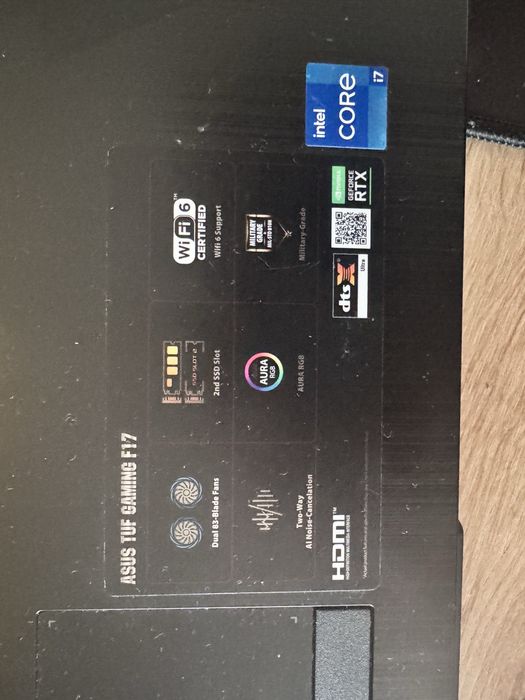 Asus tuf gaming f17 i7 nvidia