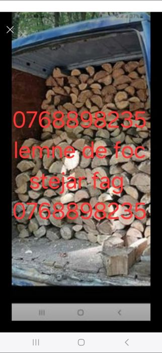 Lemne de foc esenta tare uscate crapate stejar fag carpen frasin