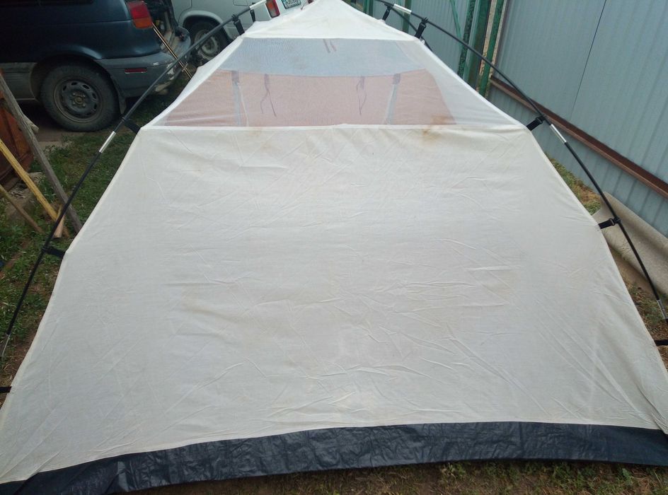 Палатка туристическая, подарок ТШО.