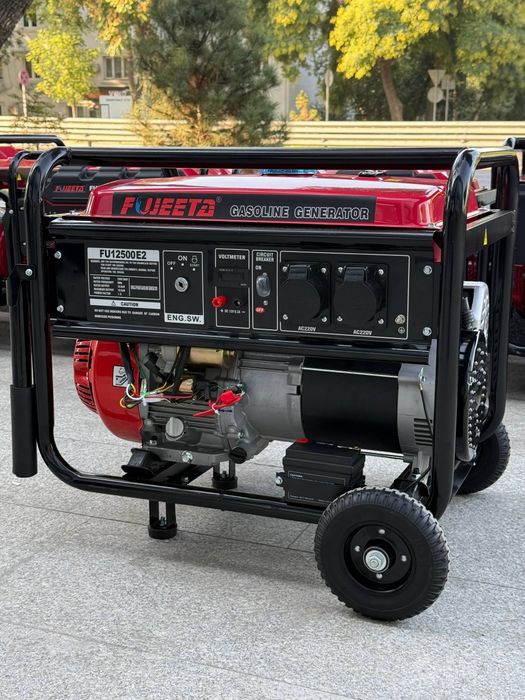 Gaz & benzinli generator FUJEETA 12, 5 KVA