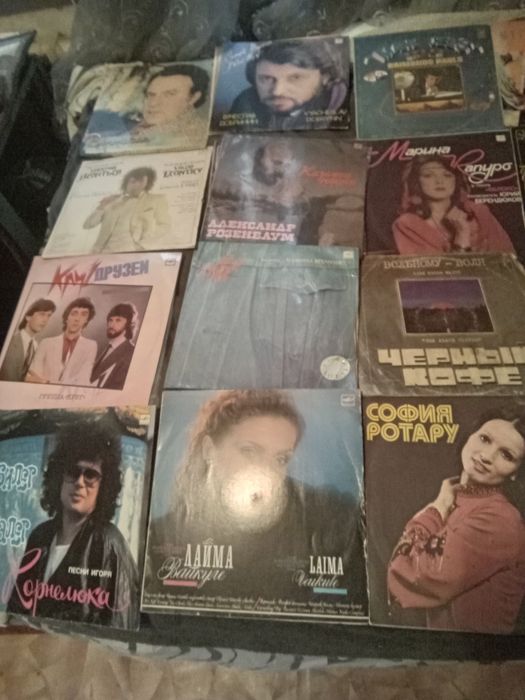 Пластинки виниловые