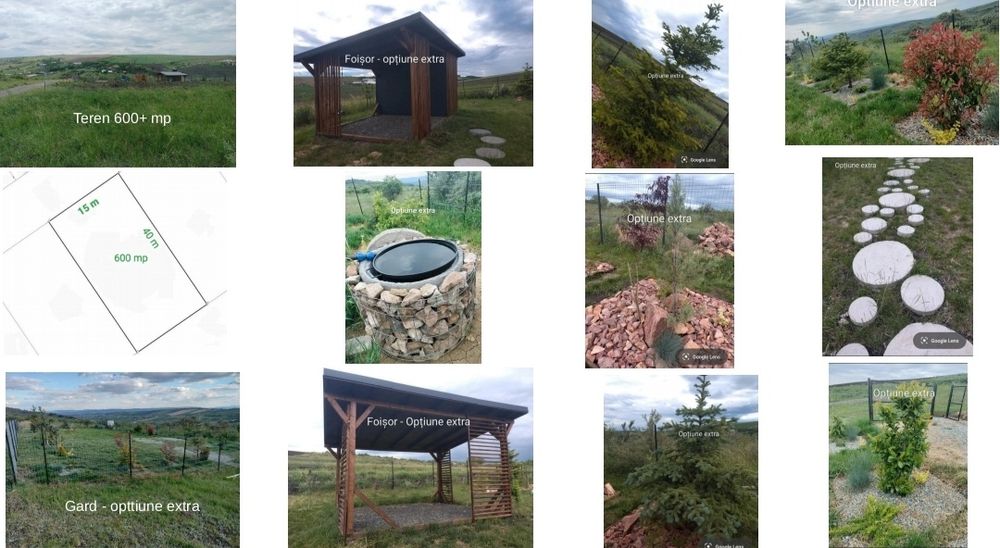 Vând grădină de relaxare și stat în tihnă, in Cluj-Napoca, Valea Fânațelor spre Pădureni