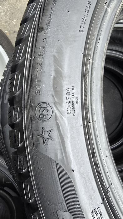 4 anvelope iarnă Pirelli RSC 225/50/18*