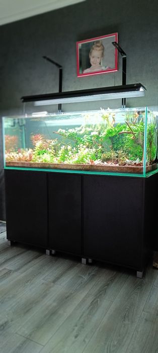 Продам аквариум полный комплект .