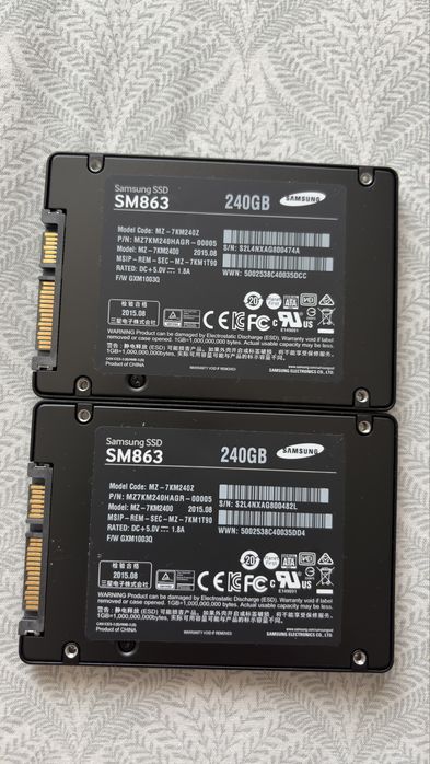 SSD Samsung 256Gb