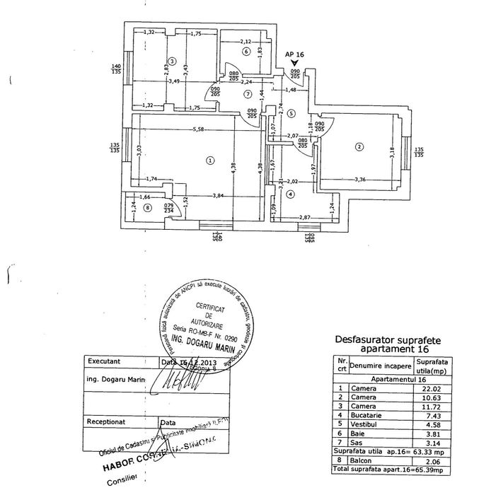 Proprietar Ap 3cam, mobilat&utilat, loc de parcare