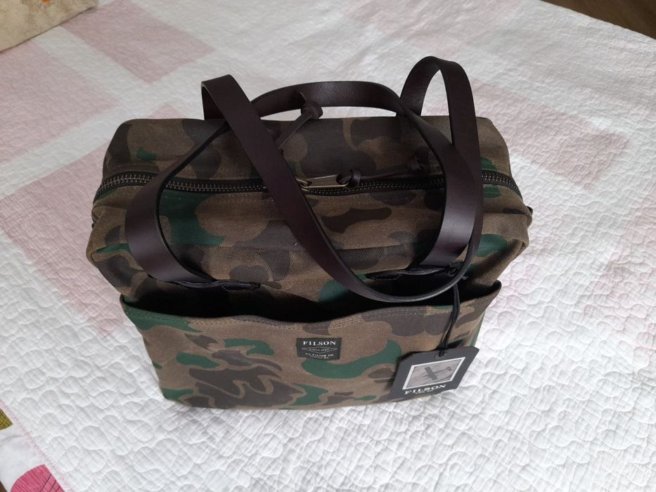 Filson Waxed Rugged Twill Tote Bag