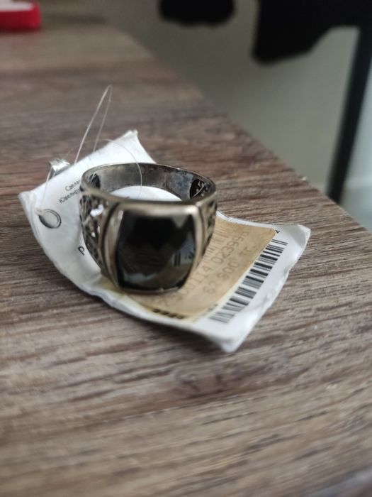 Печатка кольцо серебро