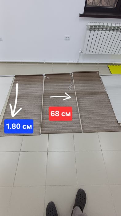 Жалюзи б/у  Ролл шторы с креплением