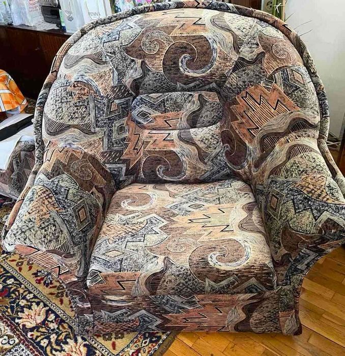 Диван с два фотьойла