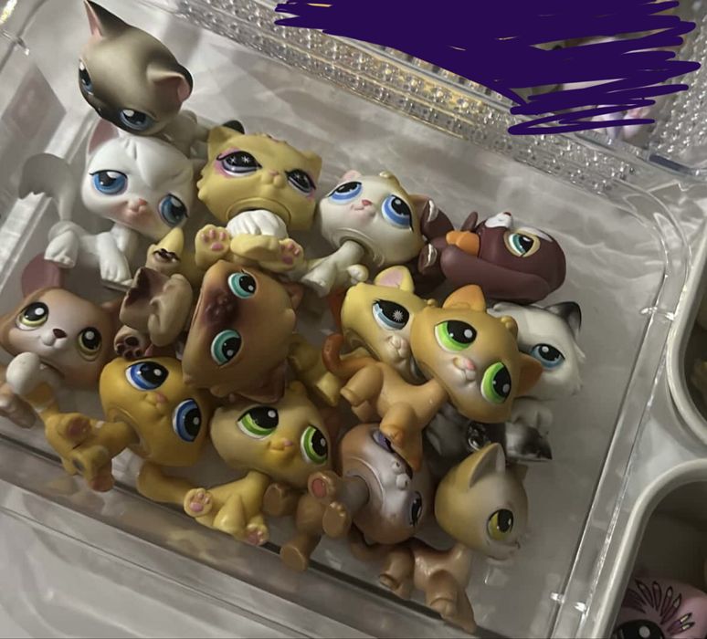 Littlest Pet Shop LPS lps лпс петы лот