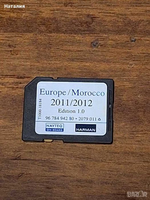 Радио СД Навигация Radio Navi RNEG Citroen C5 III X7 Ситроен Ц5 III Х7 2008-2017 96778659ZD