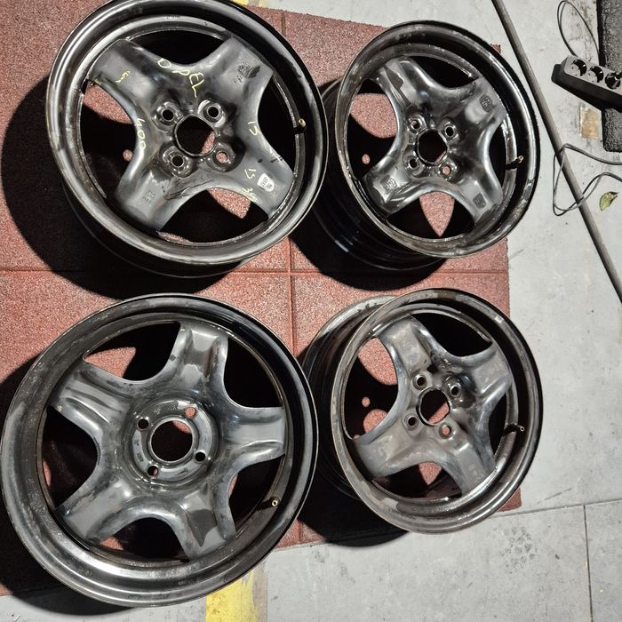 3 Jante opel 4x100 R15, O janta Renault  R 16