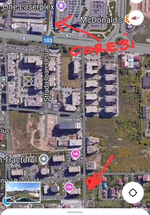 Teren Coresi  Tractorul Brasov