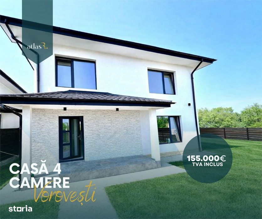 Casa in Vorovesti | 4 camere | Intabulata | Comision 0