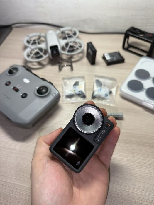 Dji Neo 1 и dji action 3