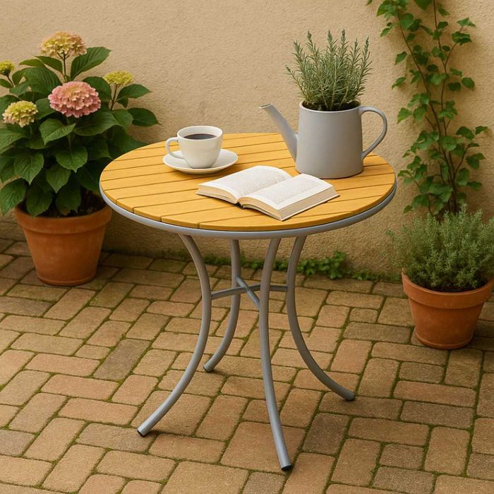 Маса Muhler Bistro Polywood, 70xH72см