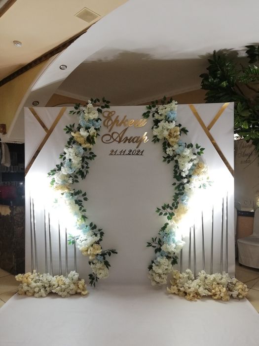 Баннер, фотозона, президиум