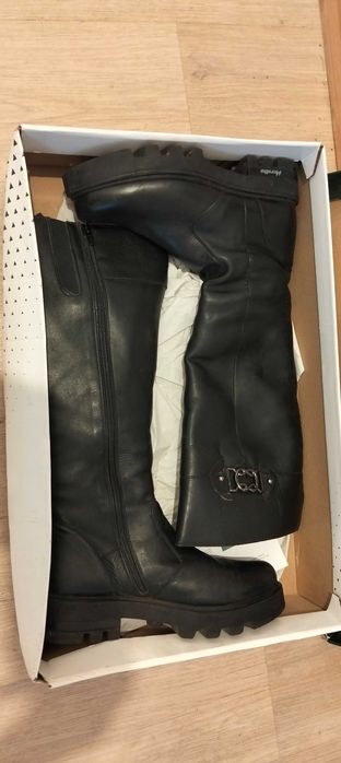 Cizme dama de piele Marelbo