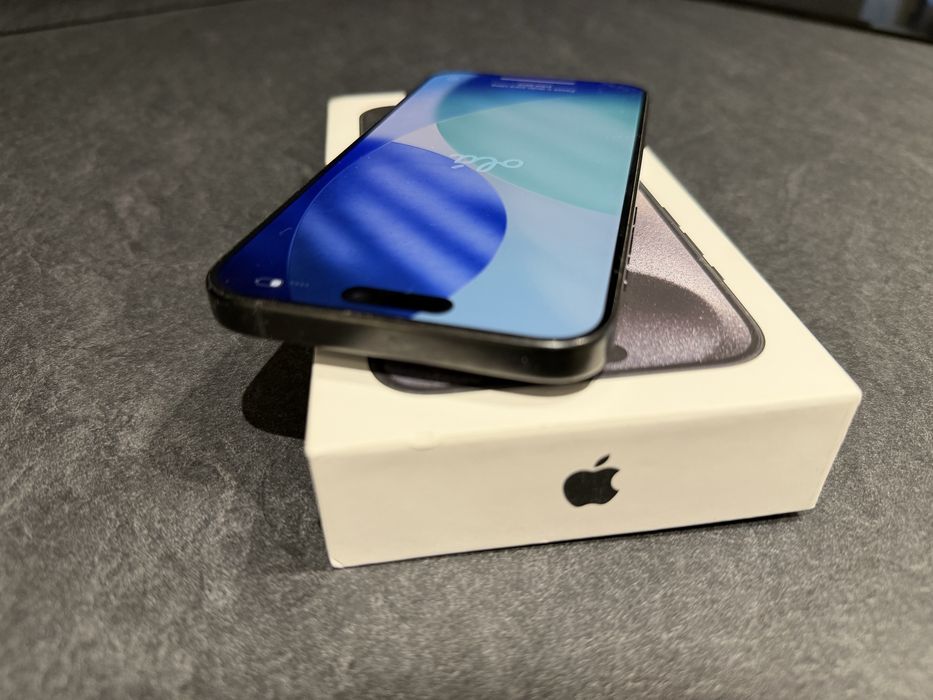 Iphone 15 Pro Max 256 GB Black Titanium stare foarte bună