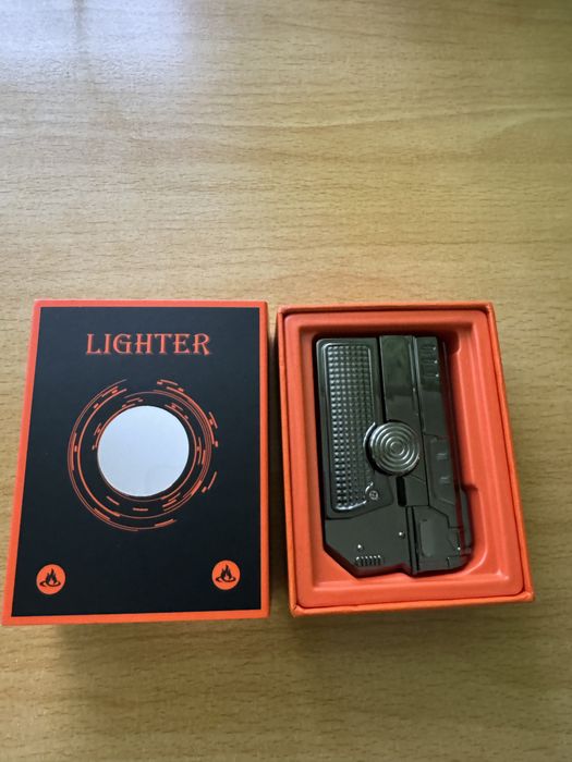 Bricheta Tip Pistol cu Feeder Spinner, Laser si Flama Roz