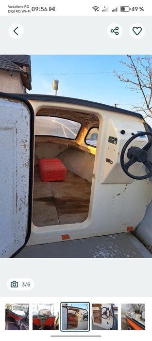 Barcă cabinată + peridoc