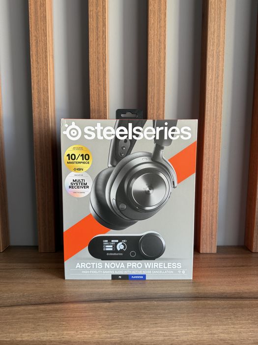 Casti Gaming SteelSeries Arctis Nova Pro Wireless - Noi - Sigilate