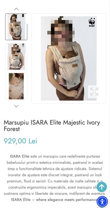 Marsupiu Isara Ergonomic
