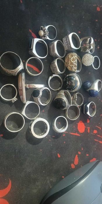 Lot inele argint 925 – 187.5 grame