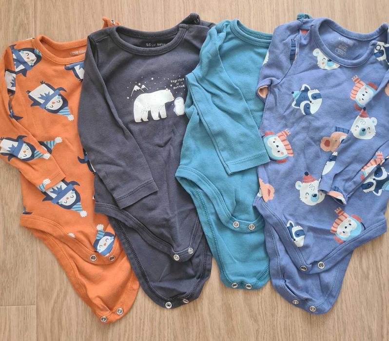 Бебешки бодита и пижами/ромпъри 6-9 месеца