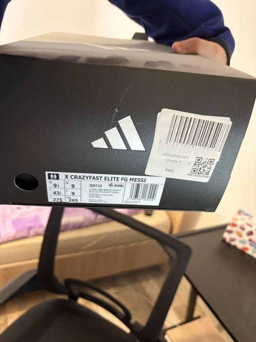 ghete fotbal adidas messi elite 43