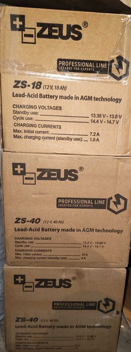 Acumulator 12V 40Ah Tehnologie AGM