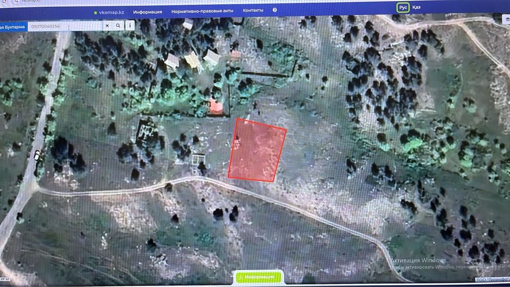 Участок на бухтарме