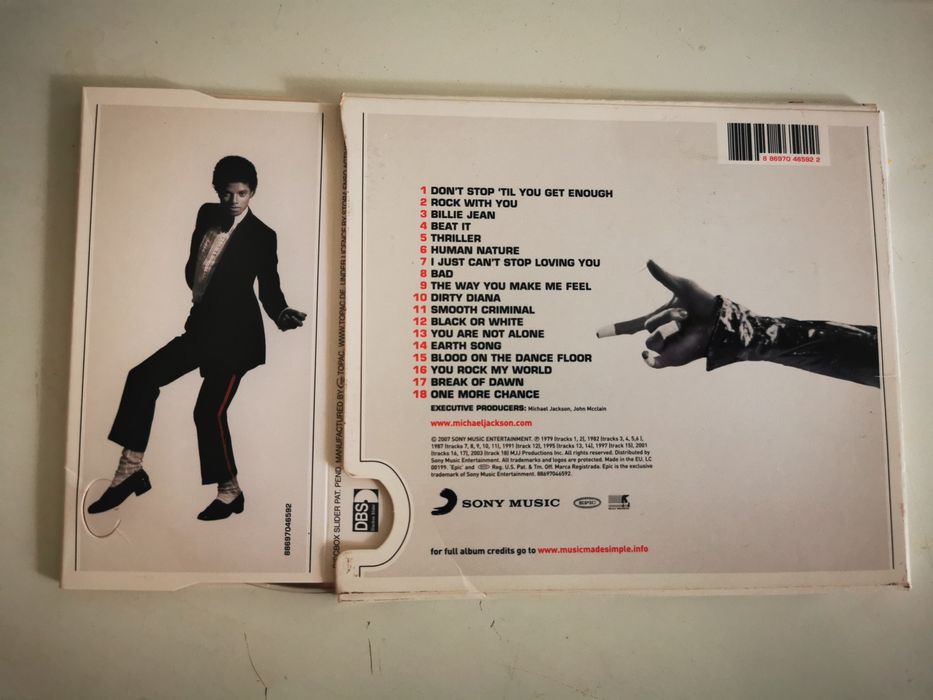 Cd Michael Jackson Number Ones