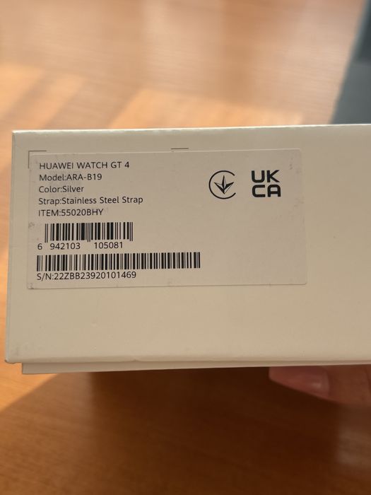 Huawei watch GT4 Silver