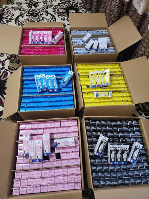 Чернила для принтера EP 664 оптом, Принтер учун сиёх EP 664 оптом