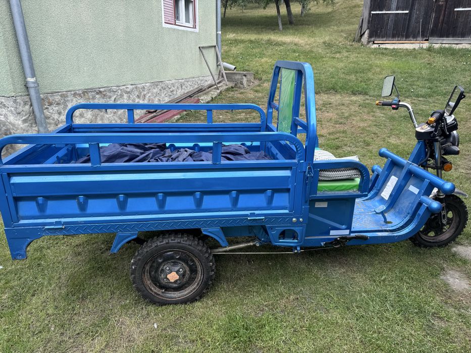 Tricicletă electrică cu benă basculabilă – 3.800 lei – Baia de Arieș, Alba