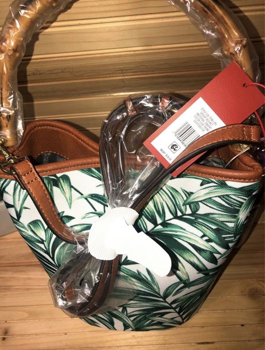 Сумка Enzo Angiolini с гавайским тропическим принтом