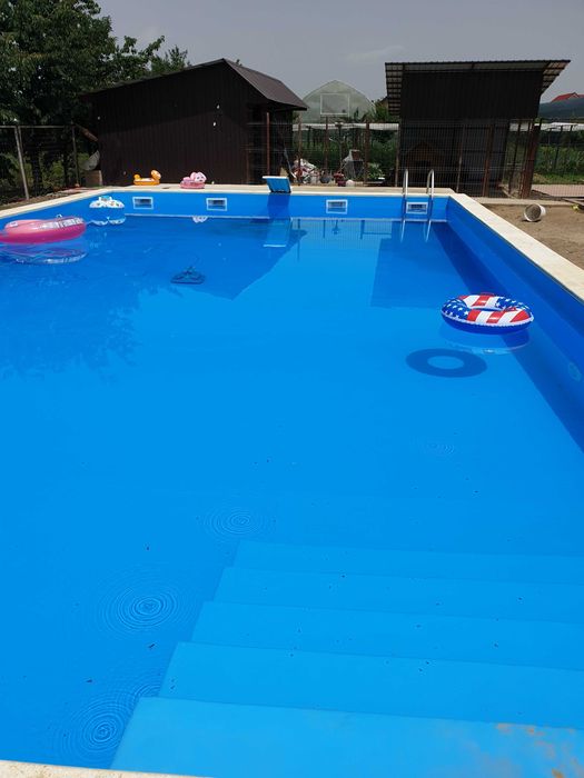 Piscine montaj liner,hidroizolați