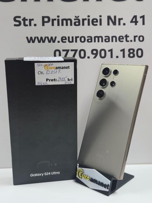 Telefon mobil Samsung Galaxy S24 Ultra, Dual SIM, 12GB RAM, -P-