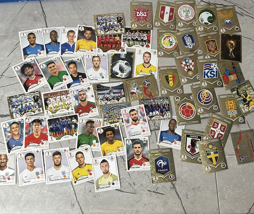 Продам наклейки Panini world cup 2018 Russia