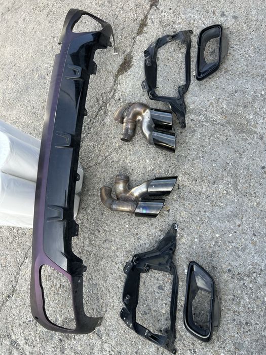 Tipsuri duble toba evacuare bmw G06 X6 OZN G05 x5