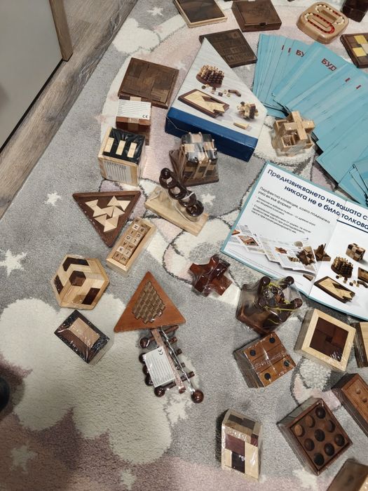 Лот 60бр пъзели Игри за будни умове