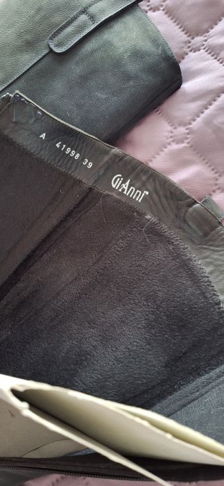 Ботуши GiAnni, нови, обувани веднъж.