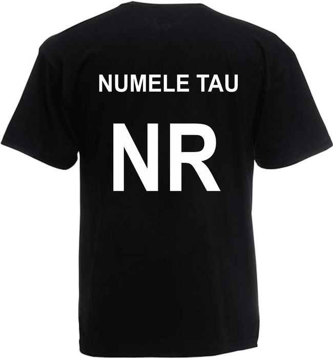 Tricou personalizat fotbal fani BARCELONA cu nume si numar