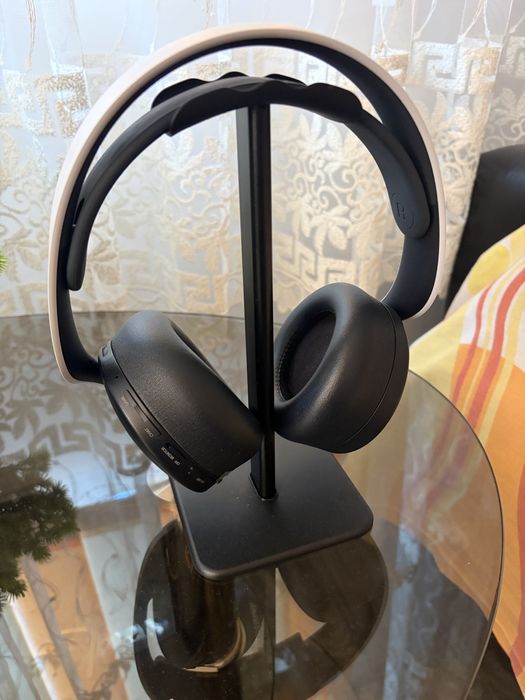 Sony PlayStation 5 Pulse 3D Wireless Over Ear Gaming Headset cu conexiune 3,5mm / USB Negru