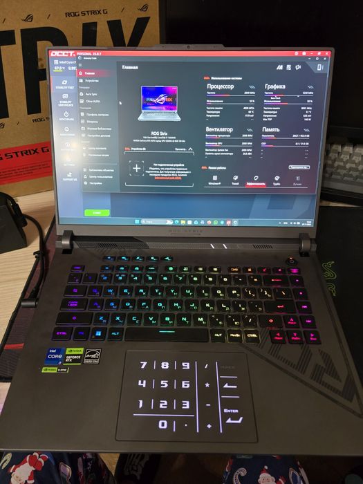 Ноутбук Asus rog strix g16