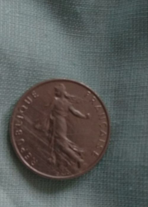 1/2 франка, одна вторая франка, монета