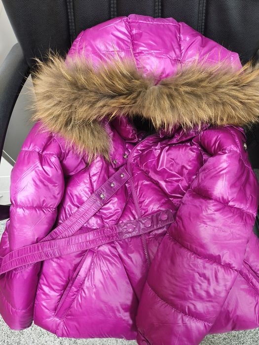 Дамско зимно яке с ЕСТЕСТВЕН ПУХ