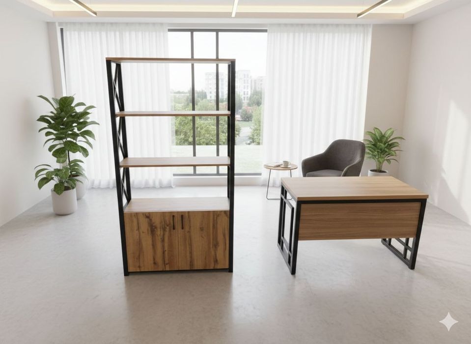 Парты в стиле Loft для учебных центров и школ.